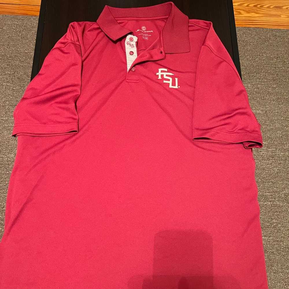 Florida State University Men’s Polo Size XL with Embroidered Logo *Like New*